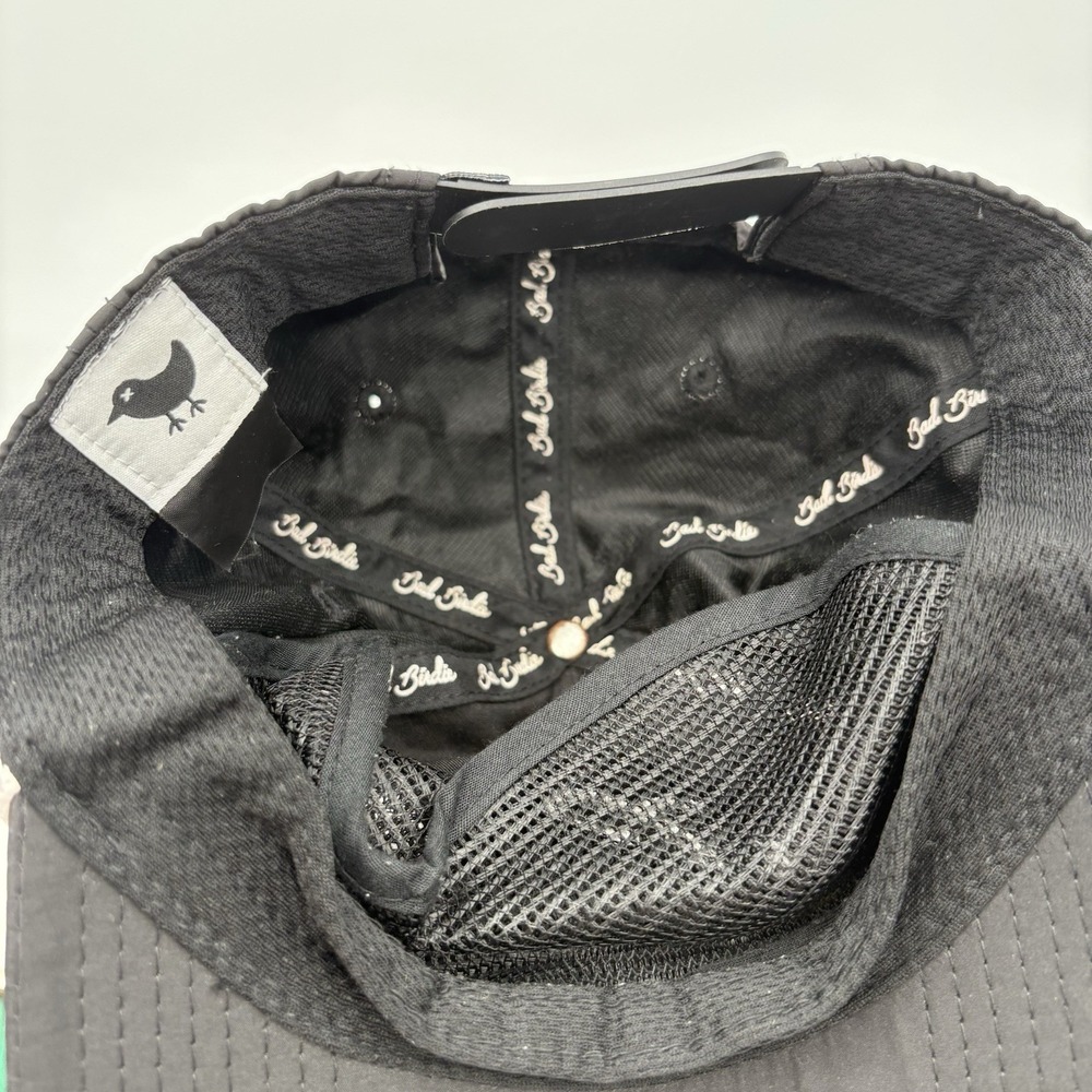 Bad Birdie Black Script Rope Golf Hat Snapback Adjustable Performance - Picture 7 of 9